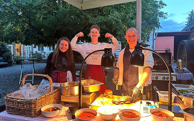 Teamspirit im Landhaus Alte Schmiede