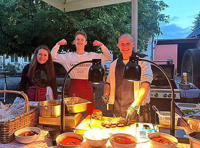 Teamspirit im Landhaus Alte Schmiede