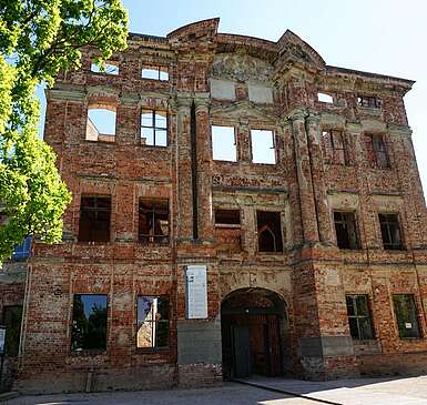 Die Schlossruine Dahme