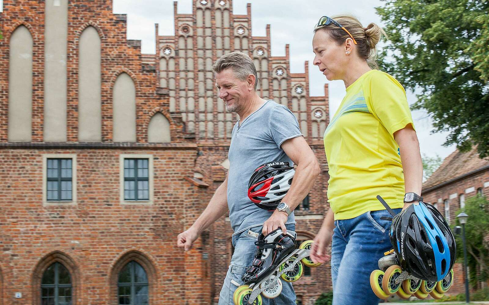 Skater in Kloster Zinna