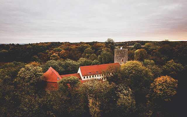 Burg Rabenstein von Oben