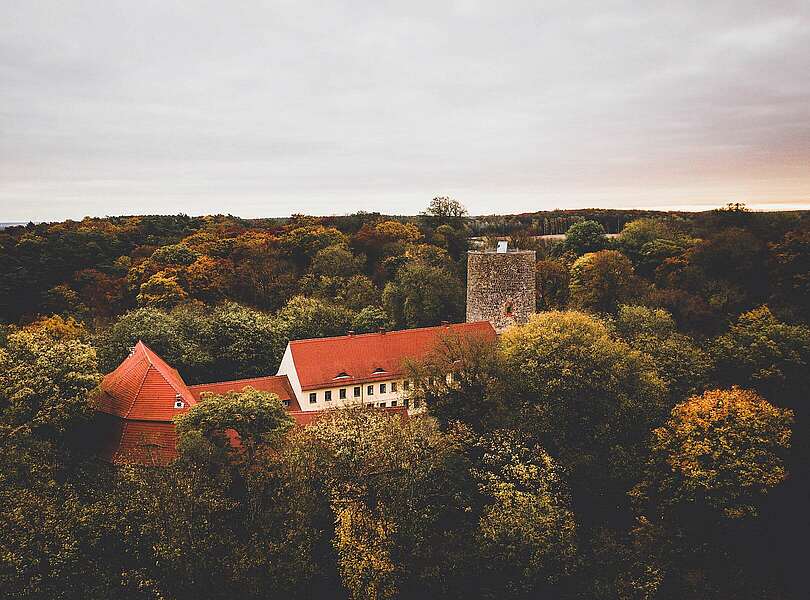 Burg Rabenstein von Oben