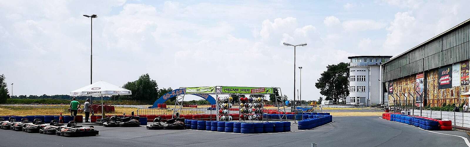 Kartbahn Flugplatz Niedergörsdorf,
            
        
                Foto: Tourismusverband Fläming e.V./Catharina Weisser