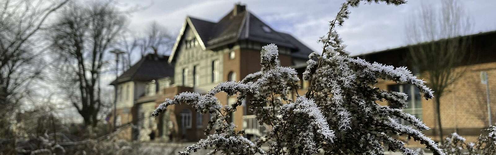 Beelitzer Bahnhof im Winter,
            
        
                Foto: Tourismusverband Fläming e.V./Susan Gutperl