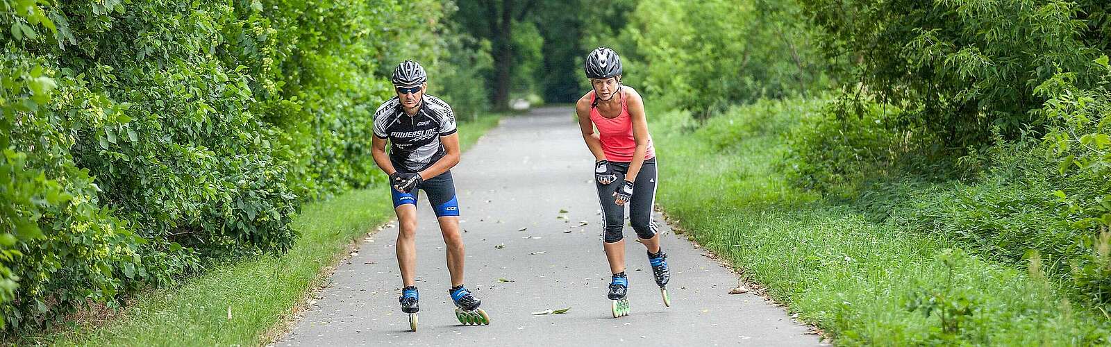 Skater auf der Flaeming-Skate,
            
        
                Foto: Tourismusverband Fläming e.V./Jedrzej Marzecki