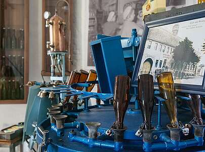 Niemegk Wasserturm Brausemuseum Flaschenreinigung