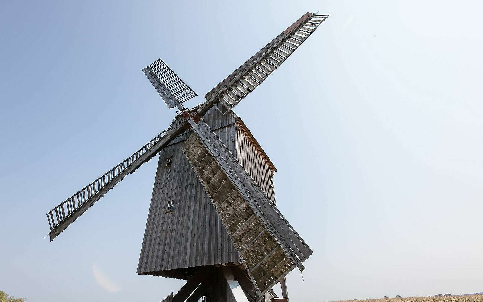 Beelitz Bockwindmühle von unten