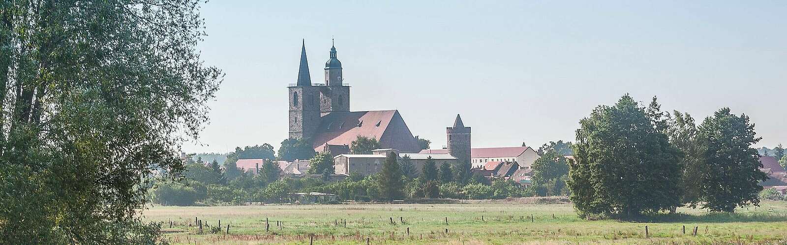 Blick auf Jüterbog,
            
        
                Foto: Tourismusverband Fläming e.V./Jedrzej Marzecki